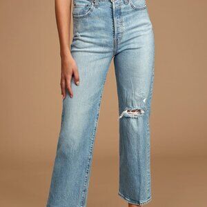 Levi's Ribcage Straight Ankle Jeans
